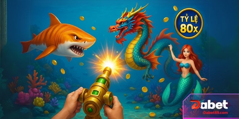 Bắn cá đổi thưởng tại Dabet – Thế giới đại dương sinh động và rực rỡ