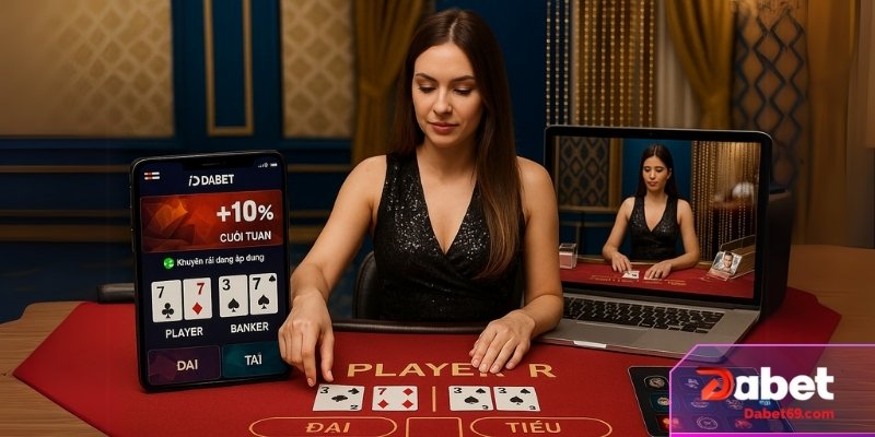 Casino trực tuyến tại Dabet – Từ Baccarat, Poker đến Xóc Đĩa