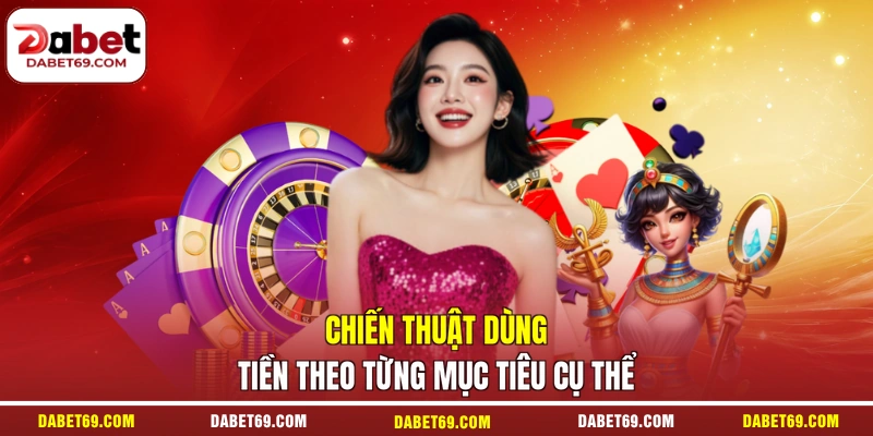 Chiến thuật dùng tiền theo từng mục tiêu cụ thể