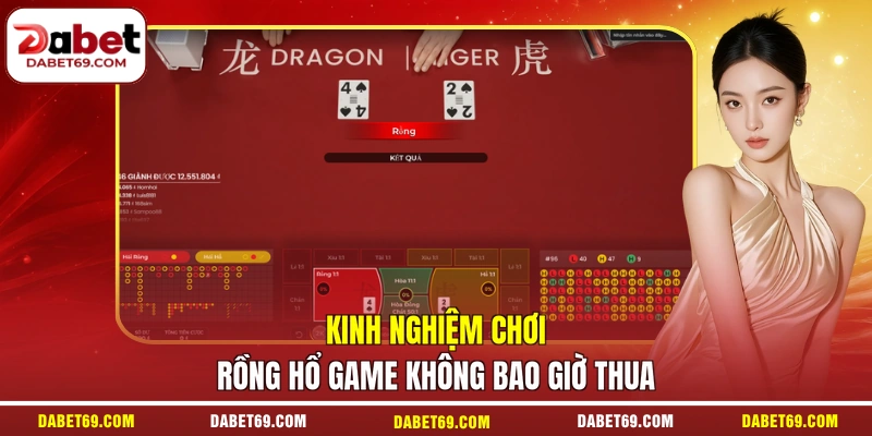 Kinh nghiệm chơi Rồng hổ game không bao giờ thua